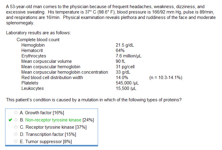 usmle practice test answers