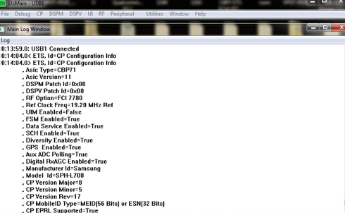 ETS Tools properly connected to the Galaxy Nexus